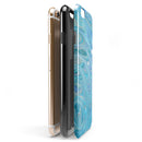 Mixed Blue Oil iPhone 6/6s or 6/6s Plus 2-Piece Hybrid INK-Fuzed Case