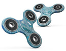 Mixed Blue Oil Full-Body Fidget Spinner Skin-Kit
