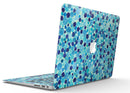 Mixed Blue Watercolor Dots - MacBook Air Skin Kit