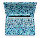 Mixed Blue Watercolor Dots - MacBook Pro with Retina Display Full-Coverage Skin Kit