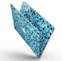 Mixed Blue Watercolor Dots - MacBook Pro with Retina Display Full-Coverage Skin Kit