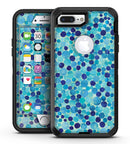 Mixed Blue Watercolor Dots - iPhone 7 Plus/8 Plus OtterBox Case & Skin Kits