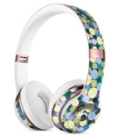 Mixed Blue and Green Watercolor Dots Full-Body Skin Kit for the Beats by Dre Solo 3 Wireless Headphones