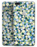 Mixed Blue and Green Watercolor Dots - Skin-kit for the iPhone 8 or 8 Plus