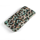 Mixed Brown Watercolor Dots iPhone 6/6s or 6/6s Plus 2-Piece Hybrid INK-Fuzed Case