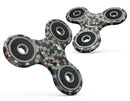 Mixed Brown Watercolor Dots Full-Body Fidget Spinner Skin-Kit