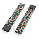 Mixed Brown Watercolor Dots - Premium Decal Protective Skin-Wrap Sticker compatible with the Juul Labs vaping device
