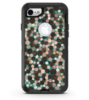 Mixed Brown Watercolor Dots - iPhone 7 or 8 OtterBox Case & Skin Kits