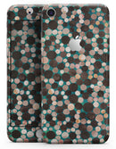 Mixed Brown Watercolor Dots - Skin-kit for the iPhone 8 or 8 Plus