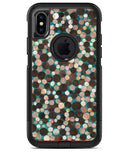 Mixed Brown Watercolor Dots - iPhone X OtterBox Case & Skin Kits