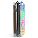 Mixed ColorOil iPhone 6/6s or 6/6s Plus 2-Piece Hybrid INK-Fuzed Case