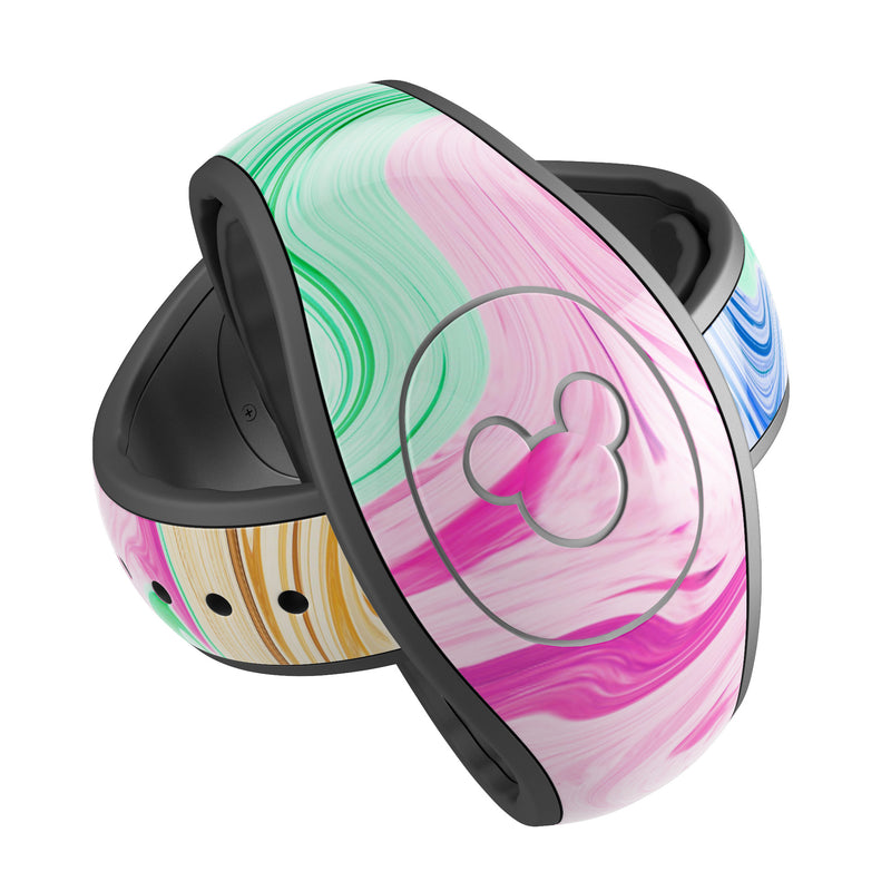 Mixed ColorOil - Decal Skin Wrap Kit for the Disney Magic Band