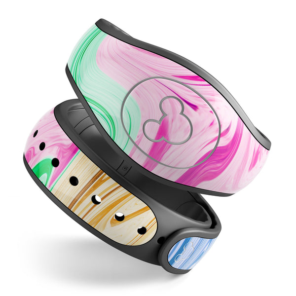 Mixed ColorOil - Decal Skin Wrap Kit for the Disney Magic Band