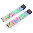 Mixed ColorOil - Premium Decal Protective Skin-Wrap Sticker compatible with the Juul Labs vaping device