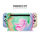 Mixed ColorOil // Skin Decal Wrap Kit for Nintendo Switch Console & Dock, Joy-Cons, Pro Controller, Lite, 3DS XL, 2DS XL, DSi, or Wii - Vinyl Skin Wrap for Nintendo Switch 2, OLED, Lite, Pro Controller, Wii & Classic Handhelds