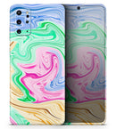 Mixed ColorOil - Premium Vinyl Skin Decal for Samsung Galaxy S25 Ultra, S24, S23, S22 & All Galaxy S Models