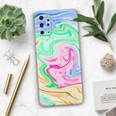 Mixed ColorOil - Premium Vinyl Skin Decal for Samsung Galaxy S25 Ultra, S24, S23, S22 & All Galaxy S Models