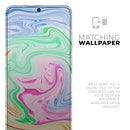 Mixed ColorOil - Premium Vinyl Skin Decal for Samsung Galaxy S25 Ultra, S24, S23, S22 & All Galaxy S Models