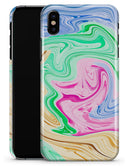 Mixed ColorOil - iPhone X Clipit Case