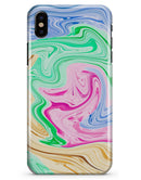 Mixed ColorOil - iPhone X Clipit Case