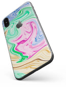 Mixed ColorOil - iPhone X Skin-Kit
