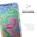 Mixed ColorOil - Vinyl Skin Wrap for iPhone 17 Pro Max, 17 Pro, 17 Air, 17, 16 & All Models — Soft Matte or Ultra Gloss