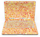 Mixed Fiery Watercolor Dots - MacBook Air Skin Kit
