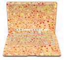 Mixed Fiery Watercolor Dots - MacBook Air Skin Kit