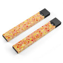 Mixed Fiery Watercolor Dots - Premium Decal Protective Skin-Wrap Sticker compatible with the Juul Labs vaping device