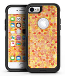 Mixed Fiery Watercolor Dots - iPhone 7 or 8 OtterBox Case & Skin Kits