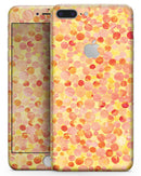 Mixed Fiery Watercolor Dots - Skin-kit for the iPhone 8 or 8 Plus