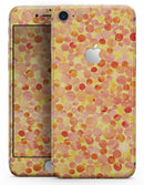 Mixed Fiery Watercolor Dots - Skin-kit for the iPhone 8 or 8 Plus
