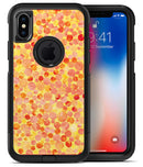 Mixed Fiery Watercolor Dots - iPhone X OtterBox Case & Skin Kits