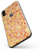 Mixed Fiery Watercolor Dots - iPhone X Skin-Kit