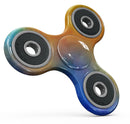 Mixed Orange 4 Absorbed Watercolor Texture Full-Body Fidget Spinner Skin-Kit
