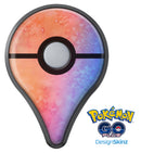 Mixed Pink 32 Absorbed Watercolor Texture Pokémon GO Plus Vinyl Protective Decal Skin Kit