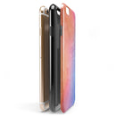 Mixed Pink 32 Absorbed Watercolor Texture iPhone 6/6s or 6/6s Plus 2-Piece Hybrid INK-Fuzed Case