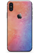 Mixed Pink 32 Absorbed Watercolor Texture - iPhone X Skin-Kit