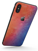 Mixed Pink 32 Absorbed Watercolor Texture - iPhone X Skin-Kit