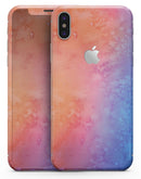 Mixed Pink 32 Absorbed Watercolor Texture - iPhone X Skin-Kit