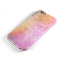Mixed Pink 3 Absorbed Watercolor Texture iPhone 6/6s or 6/6s Plus 2-Piece Hybrid INK-Fuzed Case
