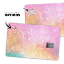 Mixed Pink 3 Absorbed Watercolor Texture - Premium Protective Decal Skin-Kit for the Apple Credit Card