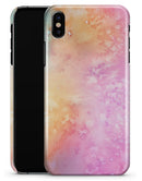 Mixed Pink 3 Absorbed Watercolor Texture - iPhone X Clipit Case