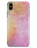 Mixed Pink 3 Absorbed Watercolor Texture - iPhone X Clipit Case