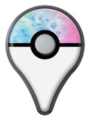 Mixed Pink 4423 Absorbed Watercolor Texture Pokémon GO Plus Vinyl Protective Decal Skin Kit