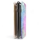 Mixed Pink 4423 Absorbed Watercolor Texture iPhone 6/6s or 6/6s Plus 2-Piece Hybrid INK-Fuzed Case