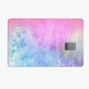 Mixed Pink 4423 Absorbed Watercolor Texture - Premium Protective Decal Skin-Kit for the Apple Credit Card