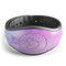 Mixed Pink 4423 Absorbed Watercolor Texture - Decal Skin Wrap Kit for the Disney Magic Band