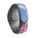 Mixed Pink 4423 Absorbed Watercolor Texture - Decal Skin Wrap Kit for the Disney Magic Band