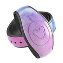Mixed Pink 4423 Absorbed Watercolor Texture - Decal Skin Wrap Kit for the Disney Magic Band